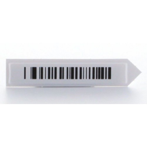 Etiquette AM - "PUSH IN " - FAUX BARRECODE -Désactivable