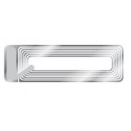 Etiquette RF 8,2 Mhz 20x53 mm "TRANSPARENTE" - Désactivable