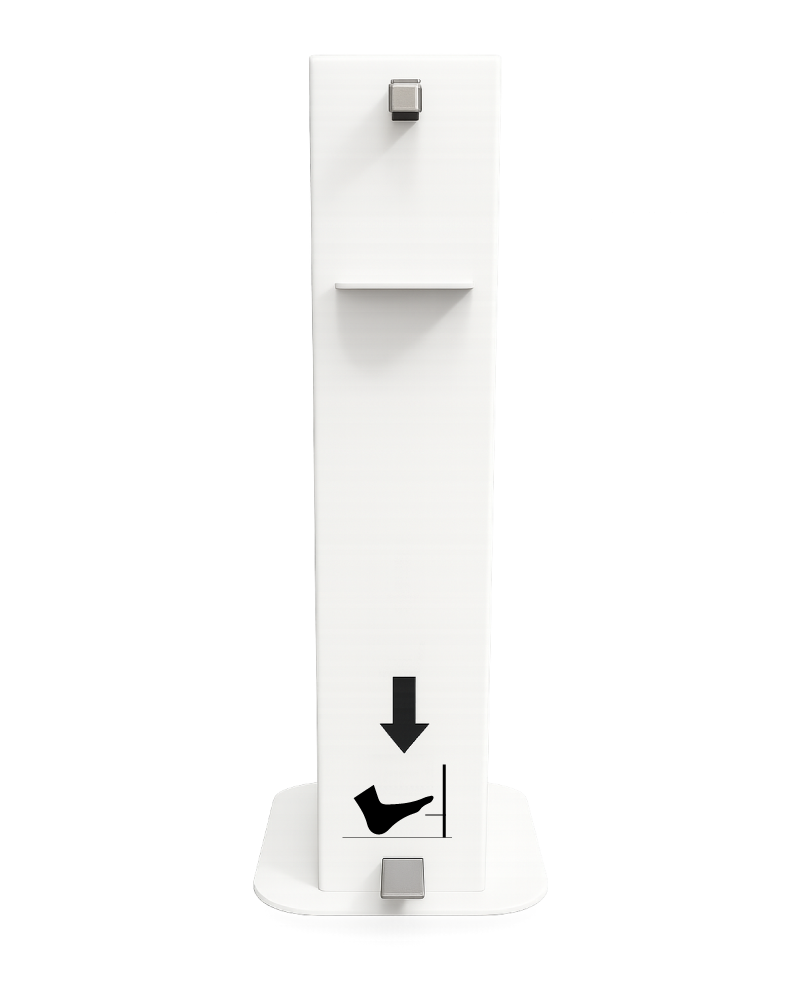 Distributeur de gel Hydroalcoolique avec Pédale